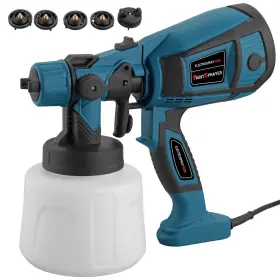 Epsgr245eudef Eypins Paint Sprayer 1400ml Container 700w Hvlp Spray Gun 3 Spraying Modes 5