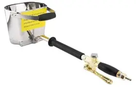 Hzfj-081127144 Fengjin Machinery Pneumatic Hopper Gun 4-jet Stucco Sprayer For Cement 29 Inches Single