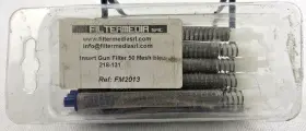 Fm2013 Filtermedia Srl Spray Gun Fine Filter Insert Blue 50 Mesh Pack Of 10