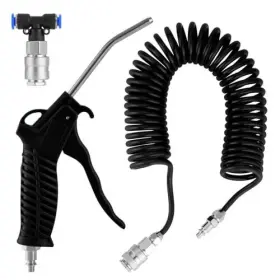 Fippy 686082709736 Truck Air Duster Gun With 5 Metre Recoil Hose Seat Blow Dust Hea