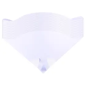 Fipux 685821964320 60pcs Paper Paint Strainer 75 170mmx130mm Cone Screen Nylon Mesh