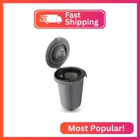 Crfc-001p Firjoy Reusable Filter Cup For Cuisinart Gray 1 Pack