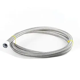 0725-10an-2 Fourage Ssa 10 An Ptfe Teflon Braided An10-2ft Stainless Steel Hose