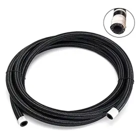 Sku04-10an Fuel Line 10an Hose - An10 10ft Stainless Steel Nylon Braided 500 Psi