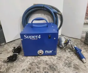 E11-11167 Fuji Spray Super 4 Gold Gravity Hvlp Paint System Model Complete