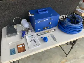 Gxpc2895 Fuji Spray Q5 Platinum Hvlp Sprayer With Gxpc Gravity Gun