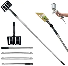 Yhy-jbh-us-4 Funvalley Surperfect Adjustable Paint Shield Holder - 360 Angle Spray For Cardboard Black