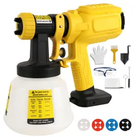Fxa01 Fxafxa Cordless Paint Sprayer For Dewalt 20v Max Battery Sprayers Home Inch