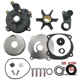 5001594 Ghmarine Water Pump Repair Kit With Housing For Johnson Evinrude 85 85-300 Hp