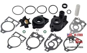 46-96148a8 Ghmarine Parts Manufacturer 18-3320 12120 96148a8 Water Pump Repair Kit For Mercury Outboards And Mercruiser Black