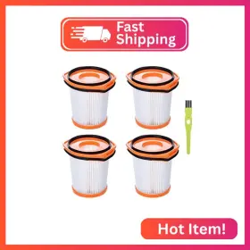 Ginesker Sk-ws642-4p Ws642ae Filter Replacement For Shark Wandvac Self-empty System Ultra-lig