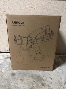 Tpkpt0024us Ginour Electric Spray Gun Handheld Ac Power Paint Tool Model Mpn