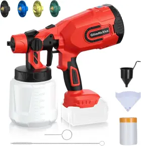 Ghv-csp-01 Glimhirvox Cordless Paint Sprayer For Milwaukee M18 18v Battery Electric Spray Gun Fo