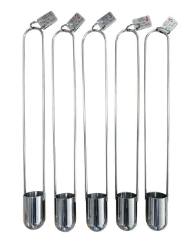 Gltl 650434565714 Zahn Immersion Viscosity Cup Viscometer 44ml Volume 1#/2#/3#/4#/5# For