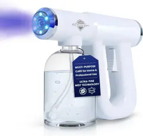 Goodscious 744110310726 Professional K12 Nano Spray Gun With Blue Light Atomizer Sprayer And Steam