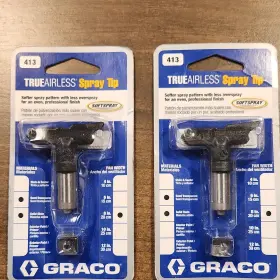 08e24a Graco Trueairless 413 Softspray Spray Gun Tip For Interior And Exterior Paint