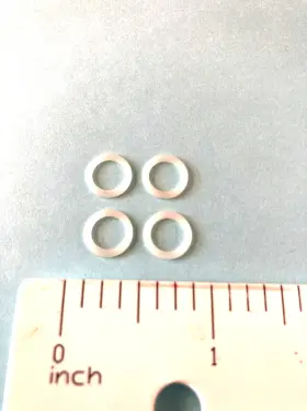 164900 Graco Four 4 # Flat Nylon Washers For Ball Valves - Ships Free