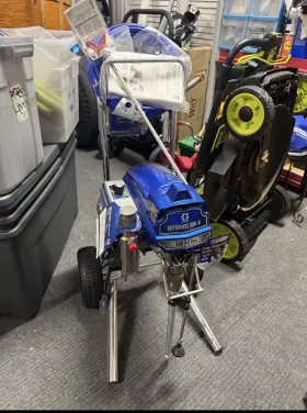 Graco 17e857 Ultra Max Ii 495 Pc Pro Airless Sprayer Hi-boy Cart 3300 Psi 50ft