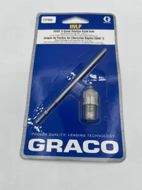 17p489 Graco New Edge Ii Quick Release Fluid Sets Hvlp