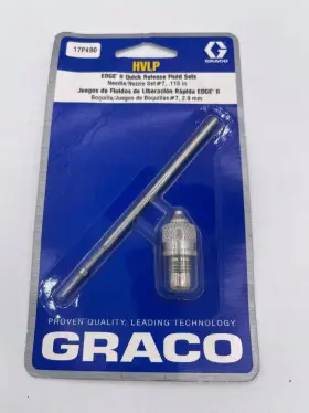 17p490 Graco New Edge Ii Quick Release Fluid Sets Hvlp