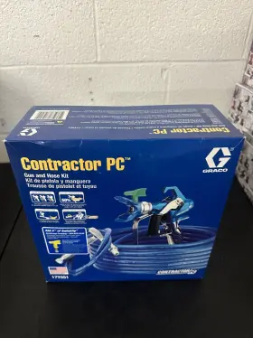 17y051 Graco Contractor Pc Airless Paint Gun And Hose Kit