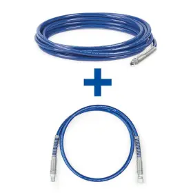 18f000 Graco Sprayer Parts 25ft X 1/4 Inch Duraflex Paint Airless Hose With 4ft Whip Nylon