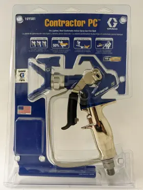 19y581 Graco Contractor Pc Airless Paint Spray Gun With Rac X Ltx 517 Switchtip