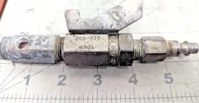 208393 Graco Air Shut-off Valve 3/8 Inch Npt M X Used Of52