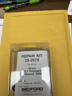 235-635 Graco Bedford 20-2079 Replacement Severe Duty Pump Repair Kit 235635
