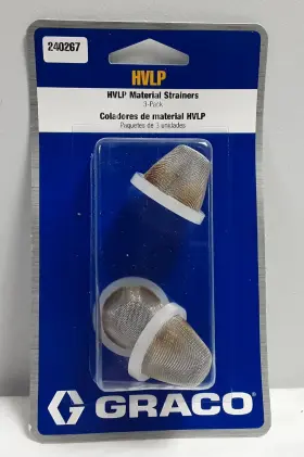 240267 Graco Siphon Cup Strainer Set - Pack Of 3