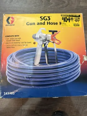 243105 Graco Sg3 Airless Spray Gun With 50 Hose