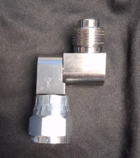 246297 Graco 180 Degree Angle Adapter High Pressure 7250 Psi Spray Paint Nozzle Fitting 246297 Graco 180 Degree Angle Adapter High Pressure 7250 Psi Spray Paint Nozzle Fitting