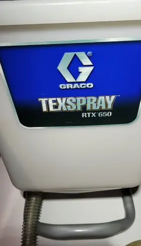 254973 Graco Texspray Rtx 650 Texture Sprayer A10a Series 50 Psi With Hose