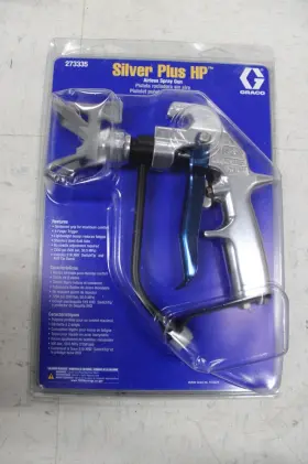 273335 Graco Industrial Silver Plus Hp Airless Spray Gun Free Shipping