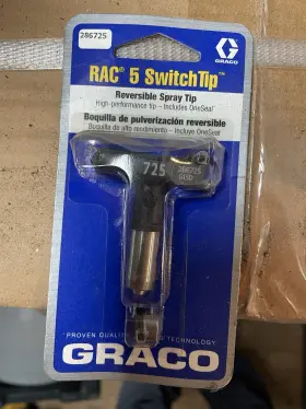 286-725 Graco 286725 Genuine 725 Rac 5 Reversible Spray Tip New