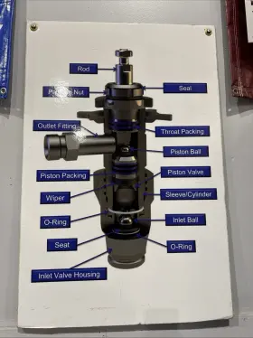 287834 Graco Fluid Section For Gh 833