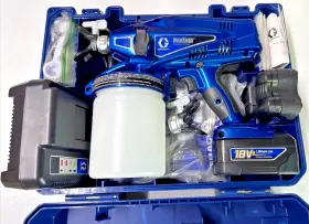 3a2154a Graco Proshot Cordless Airless Sprayer With Extras-check Description-works