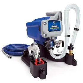Graco 445052189182 Magnum Airless 2800 Psi Project Painter Plus Paint Sprayer With Stand And Hose Kit