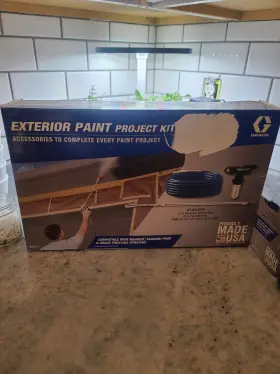 5400203 Graco Duraflex Exterior Paint Project Kit 50ft Hose 315 Spray Tip 20 Inch Extension