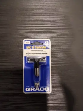 Graco 633955242340 New 619 Rac Iv Switchtip - Reversible Spray Tip