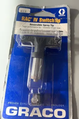 01f17h Graco 633955371231 New 415 Rac Iv Switch Tip - Reversible Spray 221 Oem