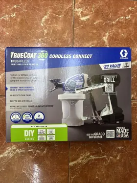 26d362 Graco 769946841428 New Truecoat 360 Handheld Cordless Connect