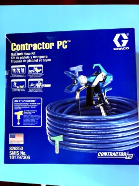 826253 Graco # Contractor Pc Airless Spray Gun And Hose Kit Ships Free