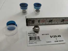 Aaf208 Graco Gtips 208 Oem Geniuine Air-assisted Tips New Usa Merkur Flat Head