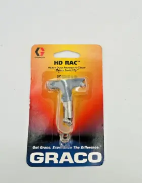 Ghd219 Graco Hd Rac Reverse-a-clean Airless Spray Gun Switch Tip 7400 Psi Max