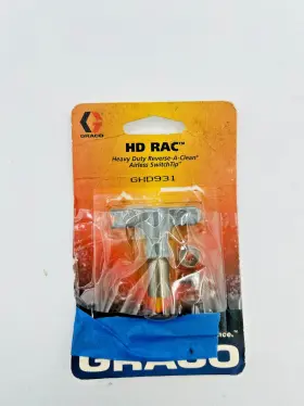 Ghd931 Graco Hd Rac Reverse-a-clean Switchtip 5000 Psi Max For Airless Spray Gun