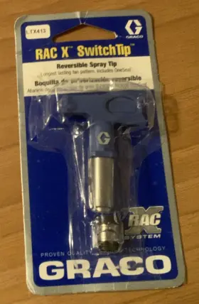 Ltx413 Graco L15h Rac Iv Switch Tip Reversible Spray New