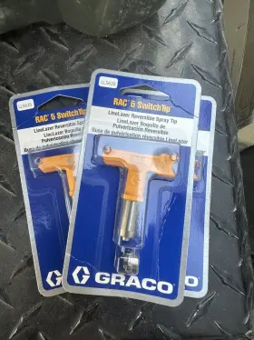 Ll5-625 Graco Ll5625 3x Linelazer Rac 5 Switch Tip Reversible Spray 3 Piece Set