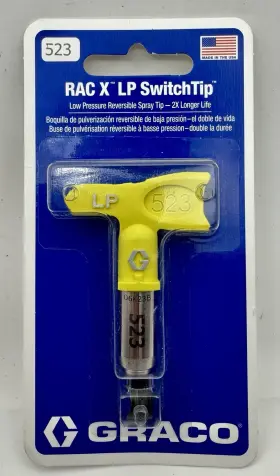 Lp523 Graco New Oem Rac X Lp Low Pressure Switchtip Authentic - Ships Free