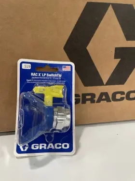 Rlp519 Graco Rac X Low Pressure Tip And Guard Combo Lp Switchtip 519